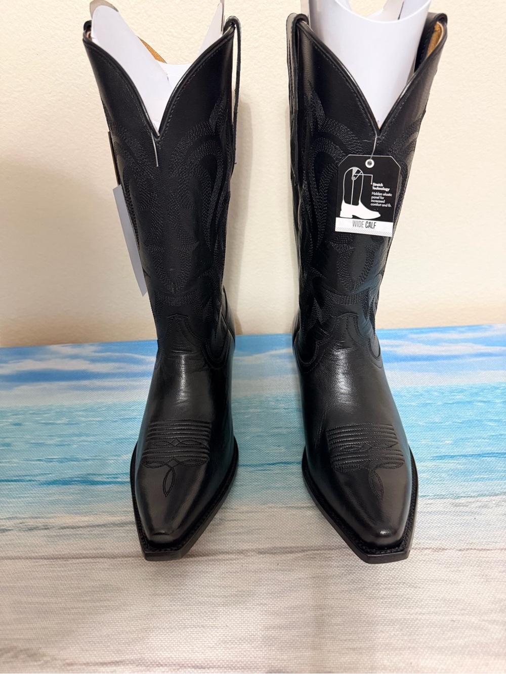 Shyanne Black Women's Western Heeled Boots